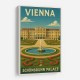 Vienna Schönbrunn Palace Travel Poster 1 Wall Art Vienna Schönbrunn Palace Travel Poster 1 Wall Art