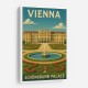 Vienna Schönbrunn Palace Travel Poster 1 Wall Art Vienna Schönbrunn Palace Travel Poster 1 Wall Art