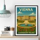 Vienna Schönbrunn Palace Travel Poster 1 Wall Art Vienna Schönbrunn Palace Travel Poster 1 Wall Art