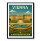 Vienna Schönbrunn Palace Travel Poster 1 Wall Art Vienna Schönbrunn Palace Travel Poster 1 Wall Art