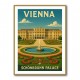 Vienna Schönbrunn Palace Travel Poster 1 Wall Art Vienna Schönbrunn Palace Travel Poster 1 Wall Art