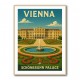 Vienna Schönbrunn Palace Travel Poster 1 Wall Art Vienna Schönbrunn Palace Travel Poster 1 Wall Art
