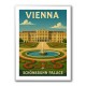 Vienna Schönbrunn Palace Travel Poster 1 Wall Art Vienna Schönbrunn Palace Travel Poster 1 Wall Art