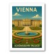 Vienna Schönbrunn Palace Travel Poster 1 Wall Art Vienna Schönbrunn Palace Travel Poster 1 Wall Art