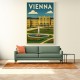 Vienna Schönbrunn Palace Travel Poster Wall Art