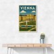 Vienna Schönbrunn Palace Travel Poster Wall Art