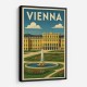 Vienna Schönbrunn Palace Travel Poster Wall Art
