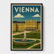 Vienna Schönbrunn Palace Travel Poster Wall Art