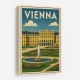 Vienna Schönbrunn Palace Travel Poster Wall Art