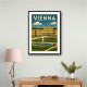 Vienna Schönbrunn Palace Travel Poster Wall Art