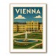 Vienna Schönbrunn Palace Travel Poster Wall Art