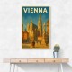 Vienna Travel Poster 1 Wall Art