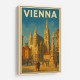 Vienna Travel Poster 1 Wall Art