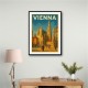 Vienna Travel Poster 1 Wall Art