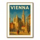 Vienna Travel Poster 1 Wall Art