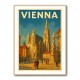 Vienna Travel Poster 1 Wall Art