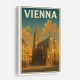 Vienna Travel Poster Featuring St. Stephen’s Cathedral 1 Wall Art Vienna Travel Poster Featuring St. Stephen’s Cathedral 1 Wall Art