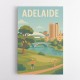Adelaide Travel Poster Wall Art Adelaide Travel Poster Wall Art