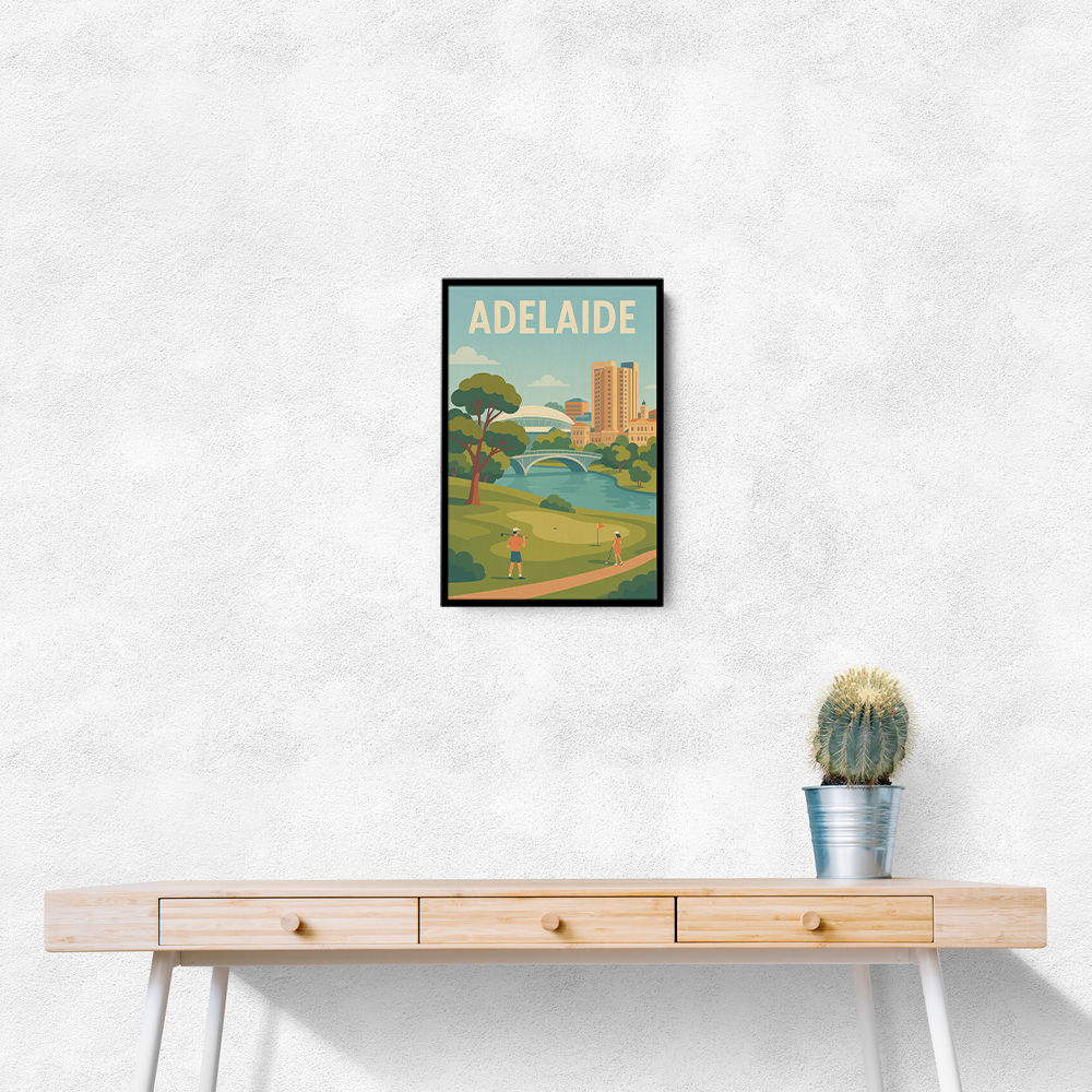 Adelaide Travel Poster Wall Art Adelaide Travel Poster Wall Art