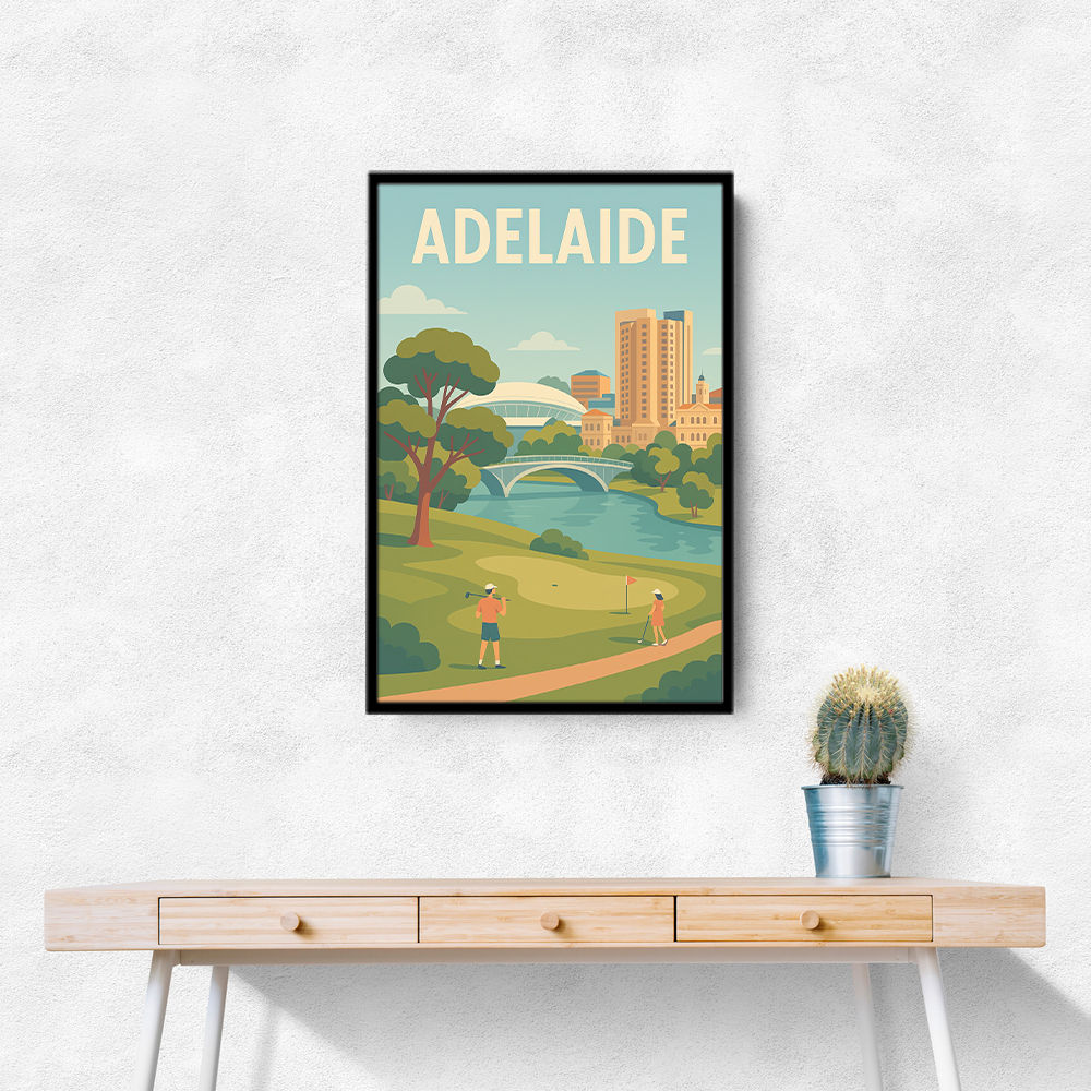Adelaide Travel Poster Wall Art Adelaide Travel Poster Wall Art