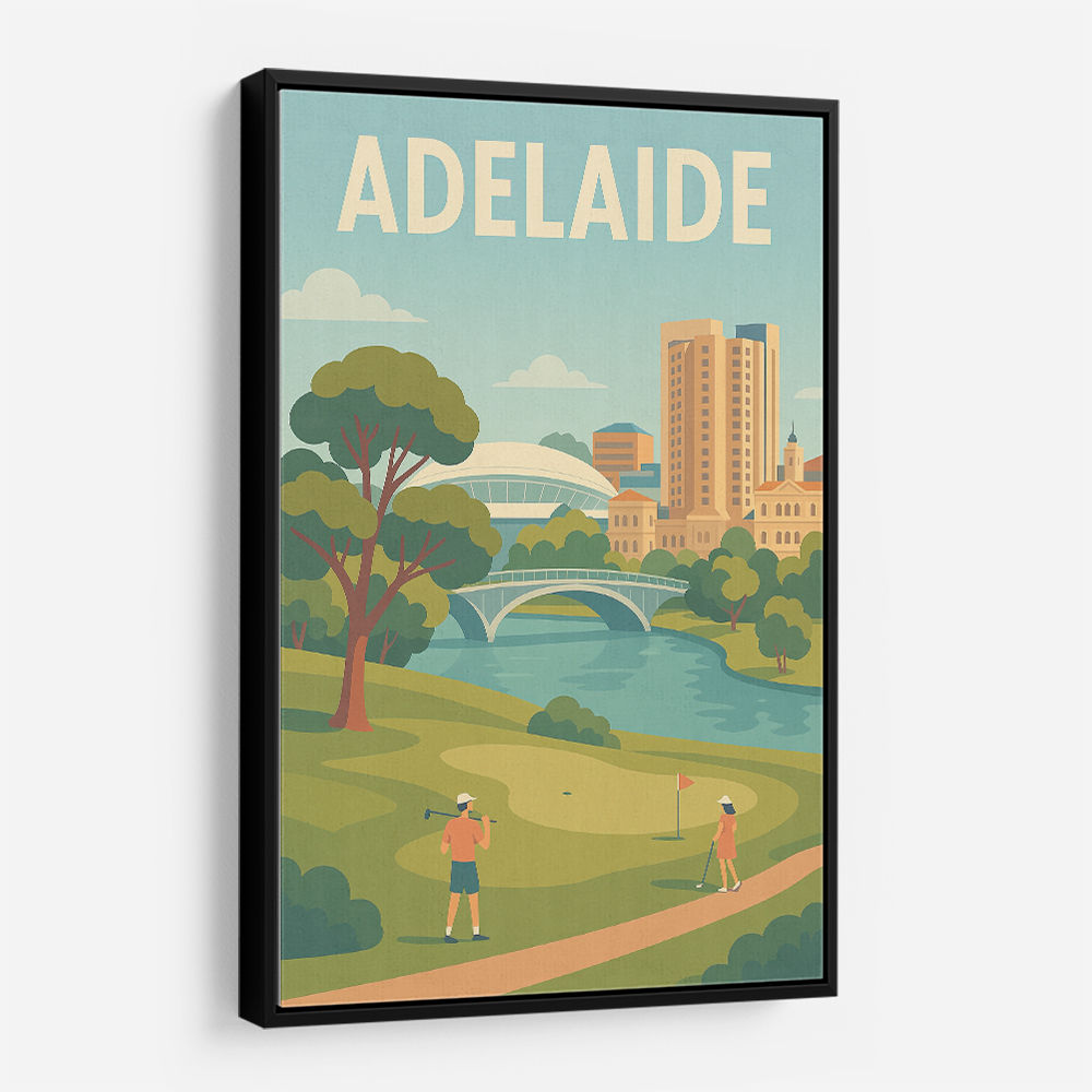 Adelaide Travel Poster Wall Art Adelaide Travel Poster Wall Art