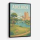 Adelaide Travel Poster Wall Art Adelaide Travel Poster Wall Art