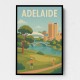 Adelaide Travel Poster Wall Art Adelaide Travel Poster Wall Art