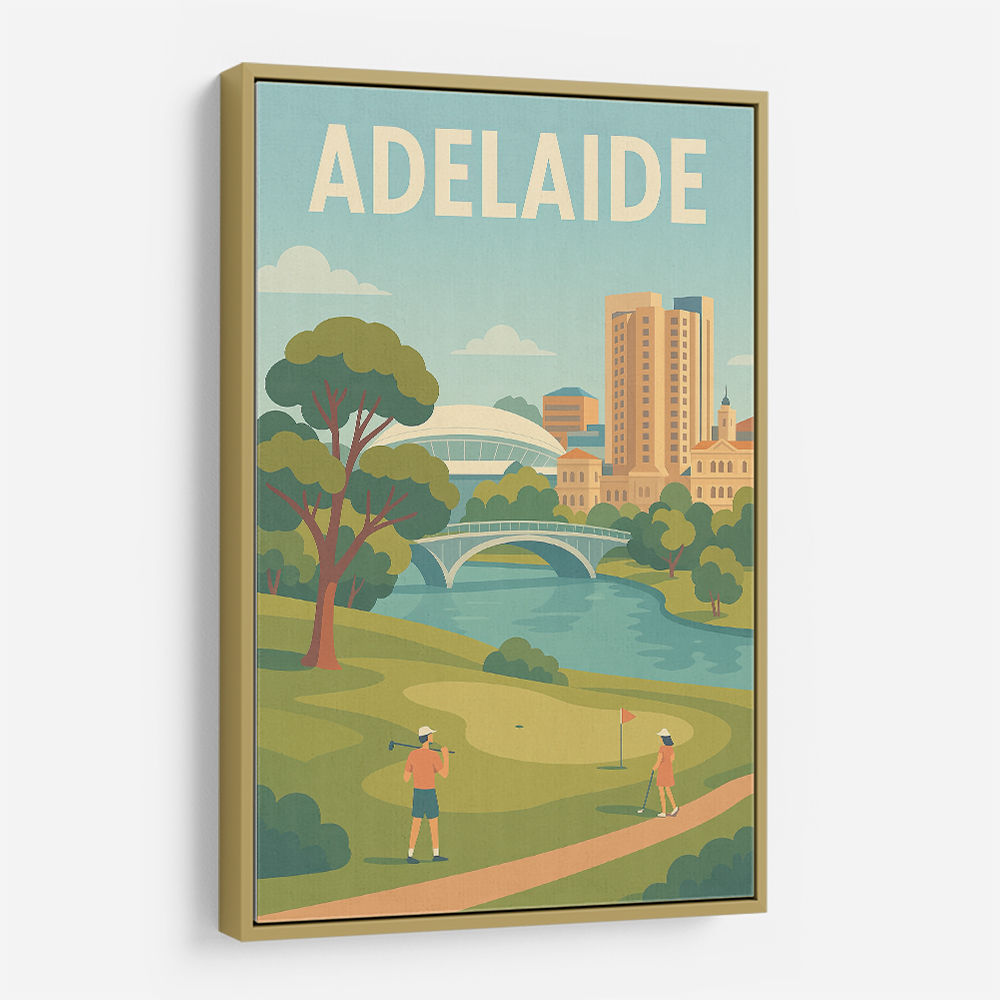 Adelaide Travel Poster Wall Art Adelaide Travel Poster Wall Art
