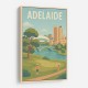 Adelaide Travel Poster Wall Art Adelaide Travel Poster Wall Art