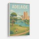 Adelaide Travel Poster Wall Art Adelaide Travel Poster Wall Art