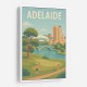 Adelaide Travel Poster Wall Art Adelaide Travel Poster Wall Art
