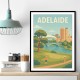 Adelaide Travel Poster Wall Art Adelaide Travel Poster Wall Art