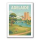 Adelaide Travel Poster Wall Art Adelaide Travel Poster Wall Art