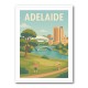 Adelaide Travel Poster Wall Art Adelaide Travel Poster Wall Art