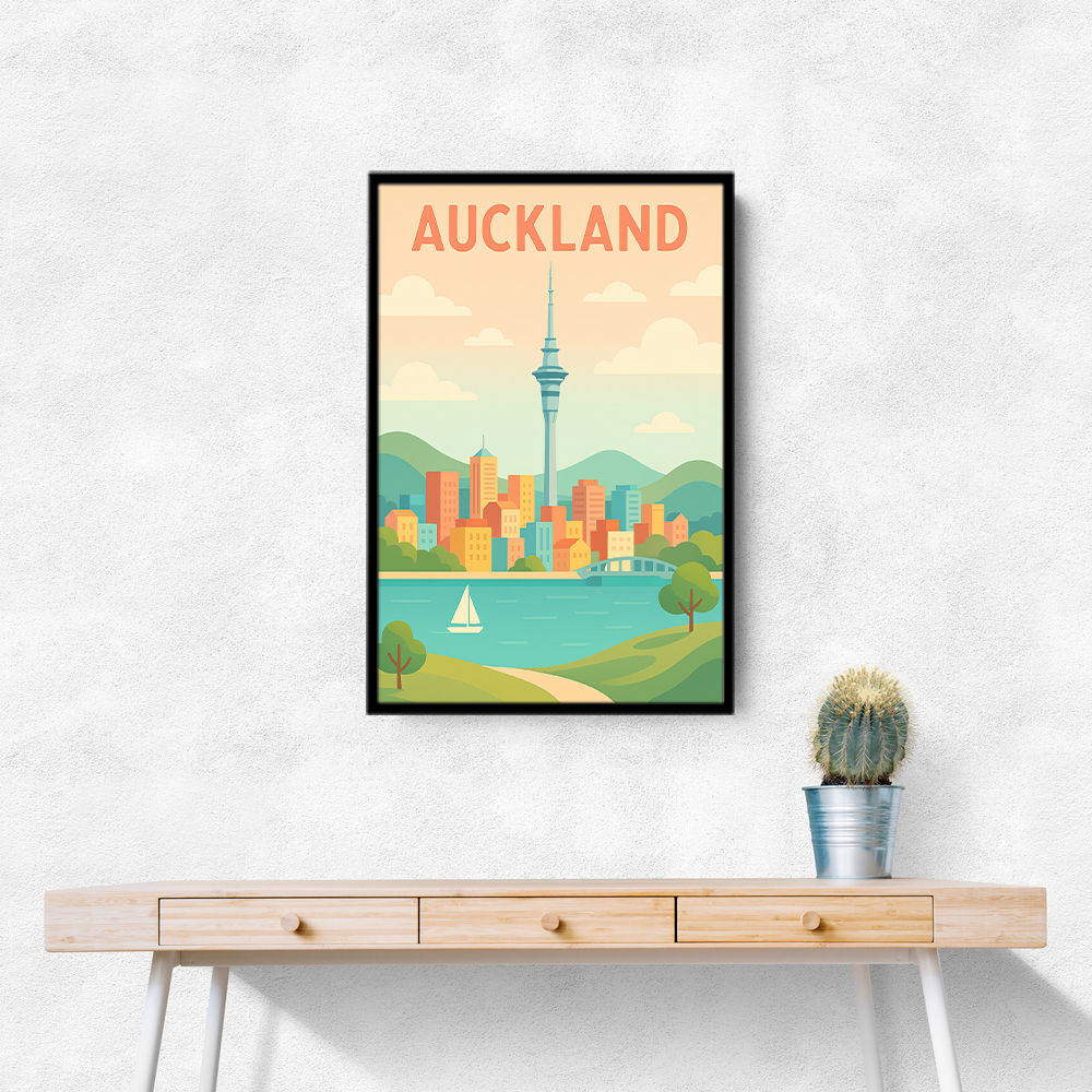 Auckland Poster Wall Art Auckland Poster Wall Art