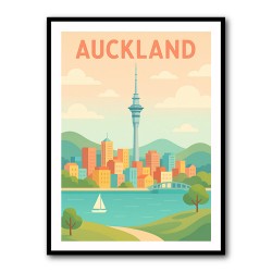 Auckland Poster Wall Art