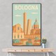 Bologna Travel Poster 2 Wall Art Bologna Travel Poster 2 Wall Art