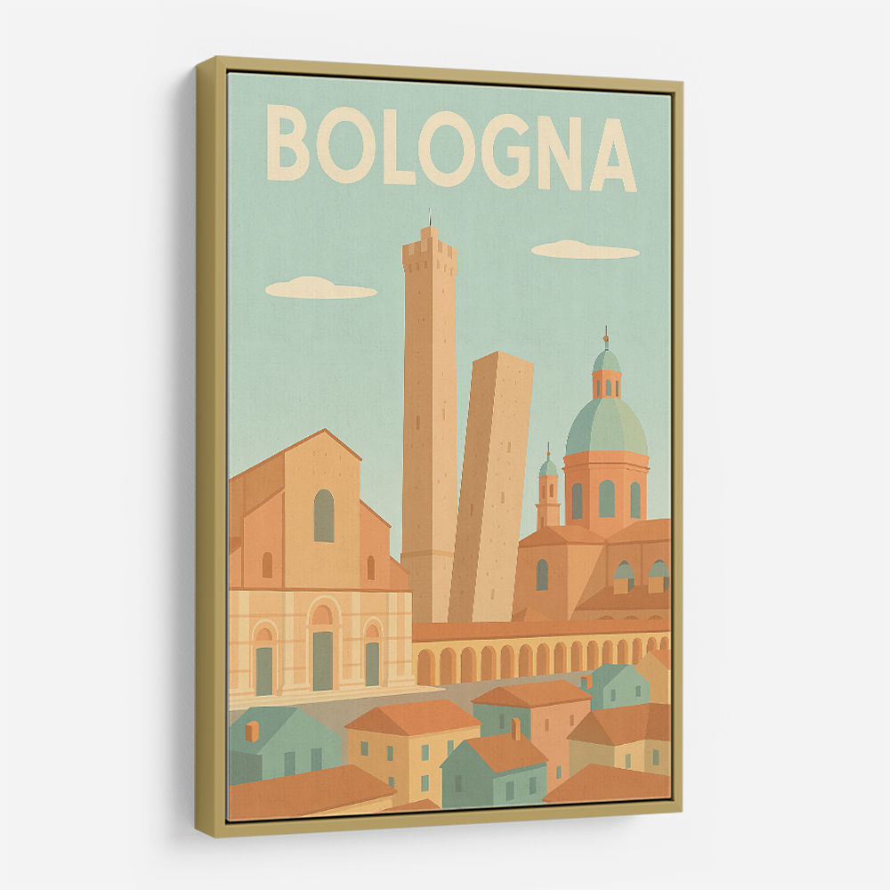 Bologna Travel Poster 2 Wall Art Bologna Travel Poster 2 Wall Art