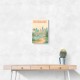 Brisbane Travel Poster Wall Art Brisbane Travel Poster Wall Art