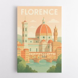 Florence Travel Poster Wall Art