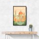 Florence Travel Poster Wall Art Florence Travel Poster Wall Art