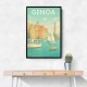 Genoa Travel Poster 1 Wall Art
