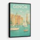 Genoa Travel Poster 1 Wall Art