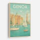 Genoa Travel Poster 1 Wall Art