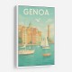 Genoa Travel Poster 1 Wall Art