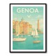 Genoa Travel Poster 1 Wall Art