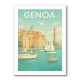 Genoa Travel Poster 1 Wall Art