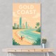 Gold Coast Modern Poster Wall Art Gold Coast Modern Poster Wall Art