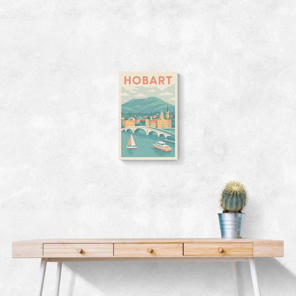Hobart Travel Poster 1 Wall Art Hobart Travel Poster 1 Wall Art
