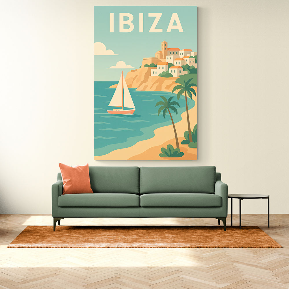 Ibiza Travel Poster 1 Wall Art Ibiza Travel Poster 1 Wall Art